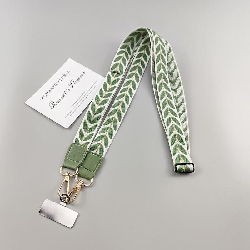 Fashionable Phone Lanyard, Adjustable Crossbody Phone Strap, Phone Charm for Women & Girls, Mobile Phone Decoration Accessories